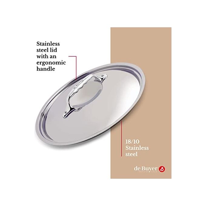 De Buyer Affinity Coperchio Inox 14cm