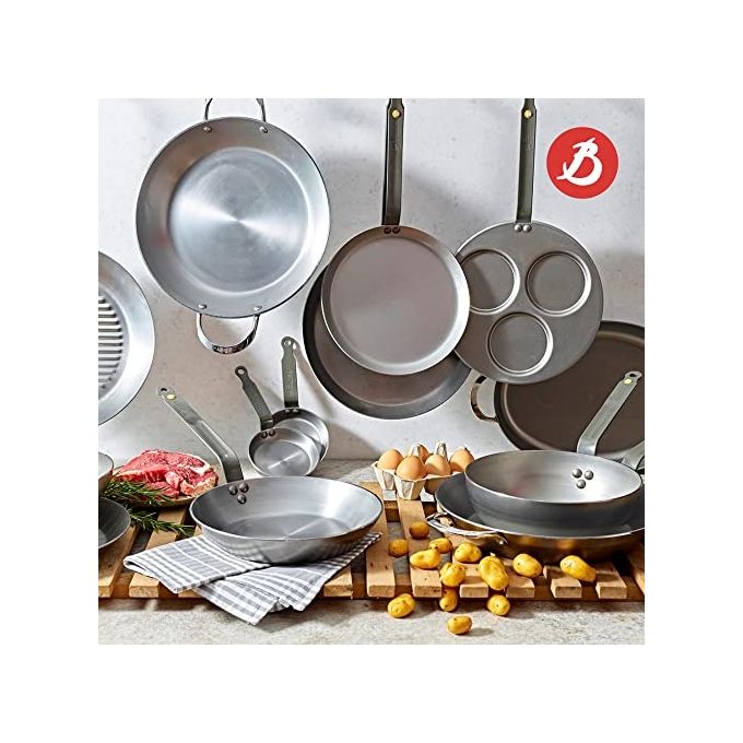 De Buyer Mineral B Country Padella Profonda 32cm