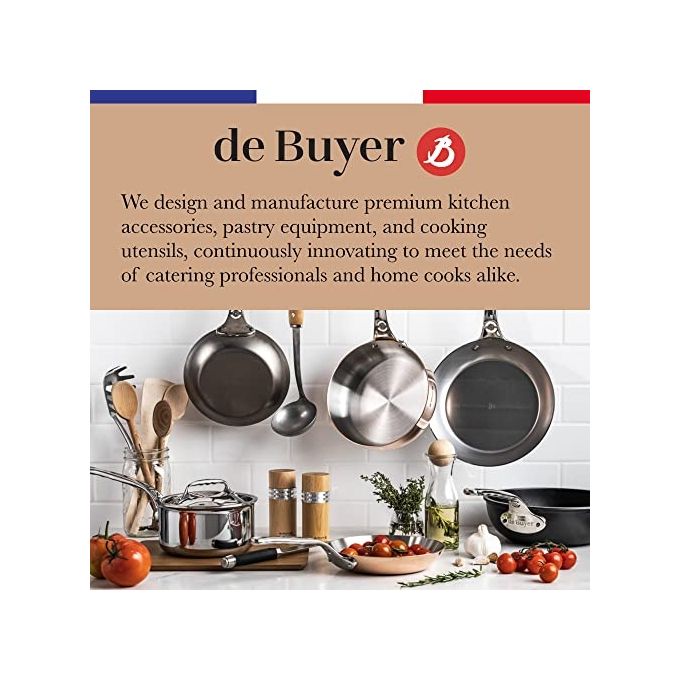 De Buyer Mineral B Country Padella Profonda 32cm