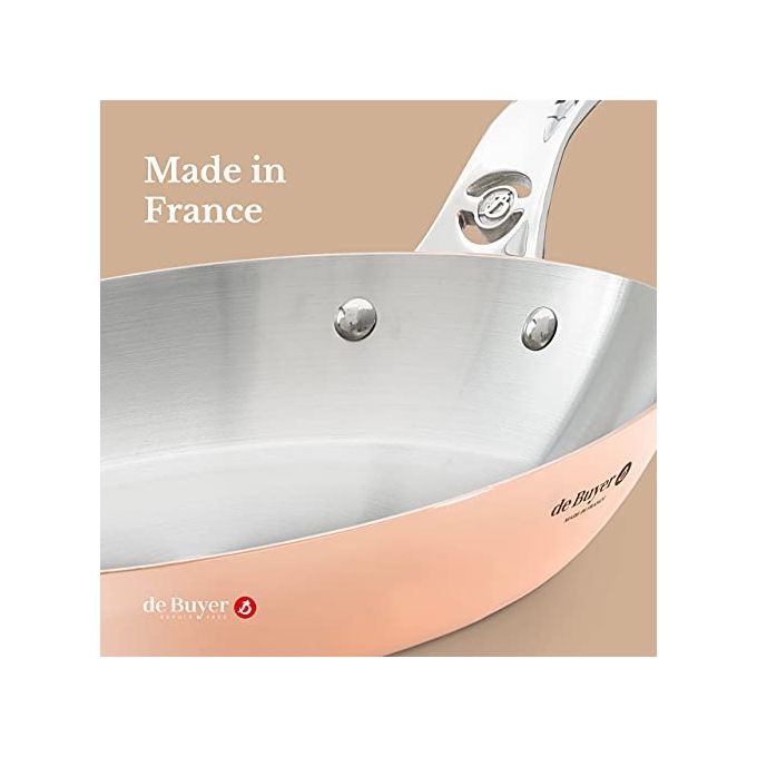 De Buyer Prima Matera Padella Rame-Inox 20cm per Induzione