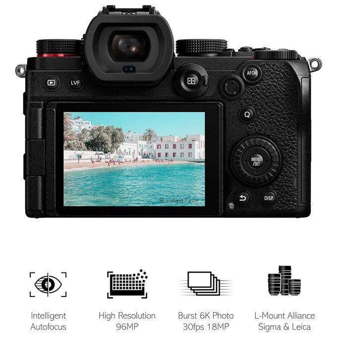 Panasonic DC-S5E-K Lumix S5 Corpo MILC 24.2 MP CMOS 4K Ultra HD colore Nero