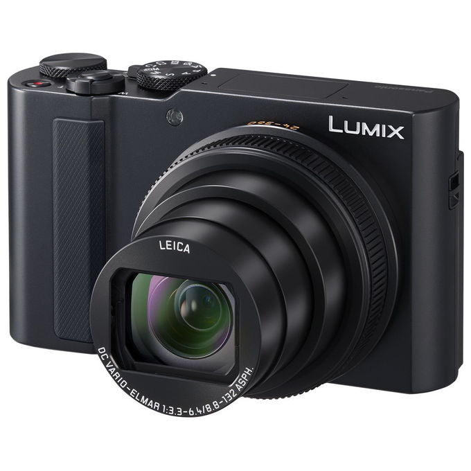Panasonic DC-TZ300E-K LUMIX Fotocamera Compatta Sensore BSI 1'' 20,1 MP Obiettivo LEICA Zoom Ottico 15x Video 4K Stabilizzazione 5 Assi colore Nero