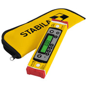 Stabila 19831 TECH 196 DL Livella Elettronica 23 cm IP67 Impermeabile e Antipolvere colore Nero