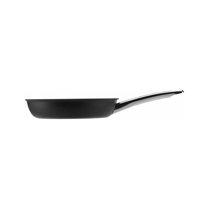 WMF 17.7124.6021 Steak Profi Padella 24 cm Rivestimento in Ceramica Acciaio Inox Induzione Colore Nero