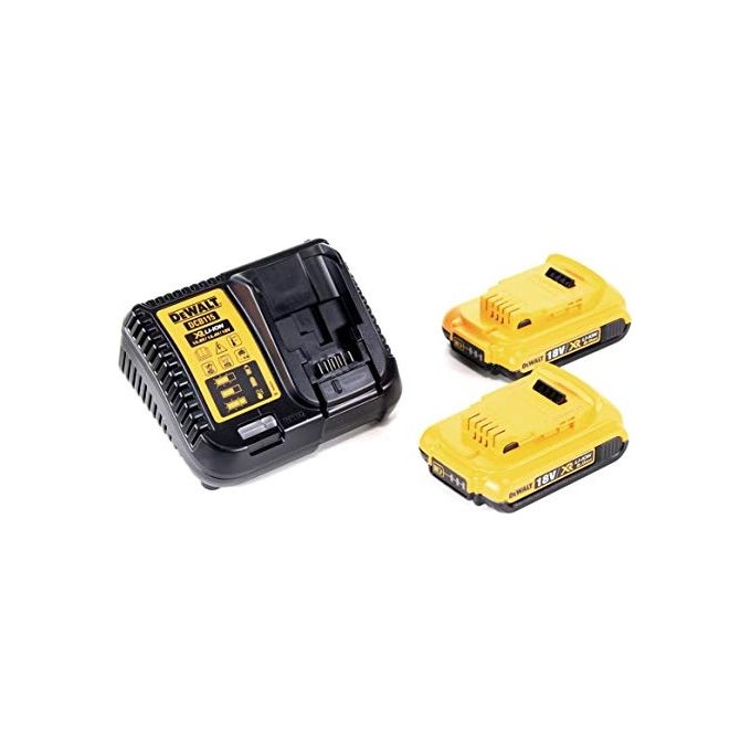 DeWalt DCD709D2T-QW Trapano Avvitatore a Percussione a Batteria 18V
