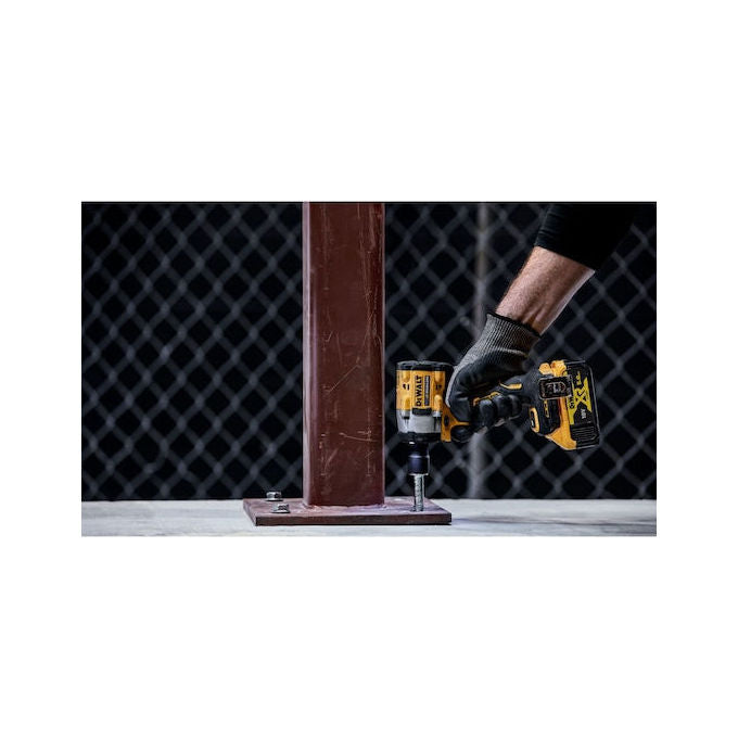 DeWALT DCF922P2T-QW Avvitatore ad Impulsi 1-2'' 18V Brushless 2500 Giri-min 610 Nm 2x5Ah colore Nero Giallo