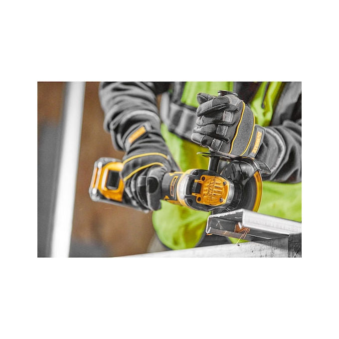 DeWALT DCG409VSNT-XJ Smerigliatrice Angolare 12,5 cm Motore Senza Spazzole 3000-9000 Giri-min Batteria 18 V Ioni di Litio colore Nero Giallo