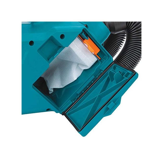 Makita DCL184Z LXT Aspirapolvere Portatile a Batteria 18V 0,5 L 5,4 kPa 3 Velocita' Soffiatore 70 dB colore Foglia di Te'