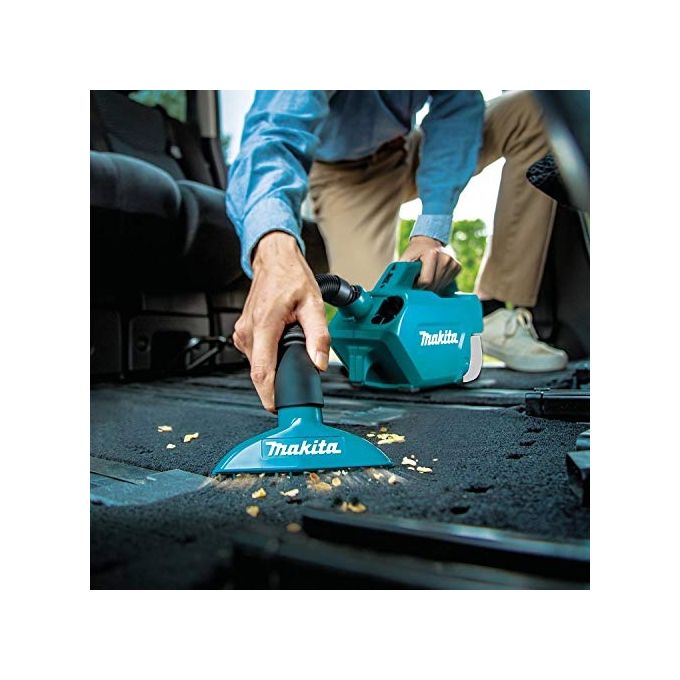 Makita DCL184Z LXT Aspirapolvere Portatile a Batteria 18V 0,5 L 5,4 kPa 3 Velocita' Soffiatore 70 dB colore Foglia di Te'