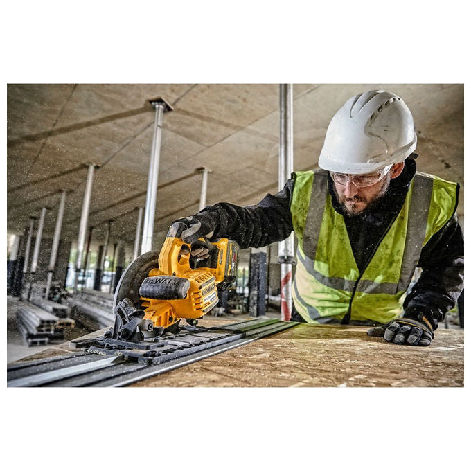 DeWALT DCS579NT-XJ Sega Circolare 19 cm 5800 Giri-min Motore Senza Spazzole Luce Integrata colore Nero Grigio Giallo