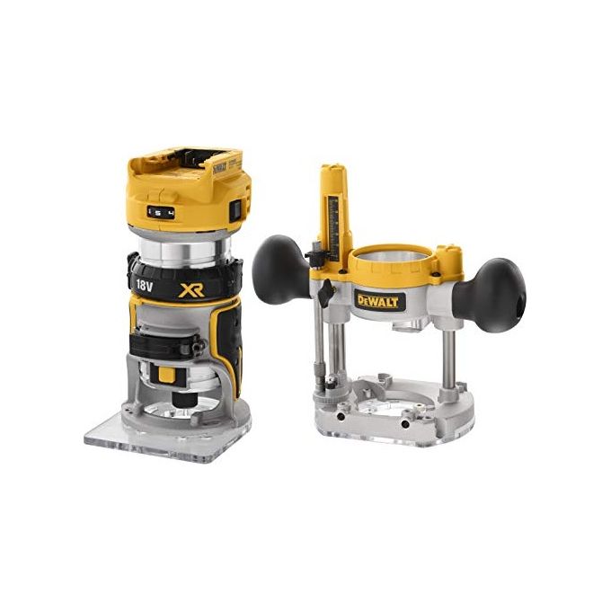 DeWalt DCW604NT-XJ fresatrice combinata a batteria 18V
