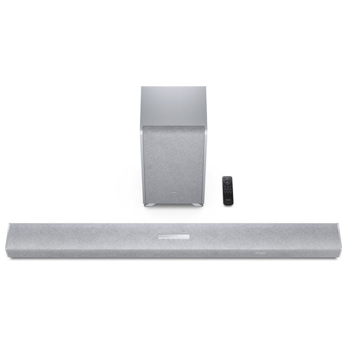 Sharp HT-SBW55121(SL) Soundbar 5.1.2 canali 212 W con Subwoofer Wireless colore Argento
