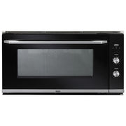 De'Longhi NSM 90 MX Forno da incasso Elettrico Multifunzione 87 L Classe A Termoventilata 3D Girarrosto 9 programmi (48x90x54 cm) colore Nero
