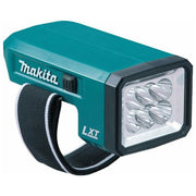 Makita DEBDML186 Torcia a LED 6 LED 18V Compatibile LXT Autonomia Fino a 95 Ore con Batteria BL1850B colore Nero