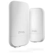 Zyxel NWA55AXPTP Bridge Wireless Outdoor WiFi 6 AX2400 Punto a Punto fino a 10 km PoE IP55 2x2:2 MU-MIMO 160MHz 5GHz Gigabit LAN colore Nero