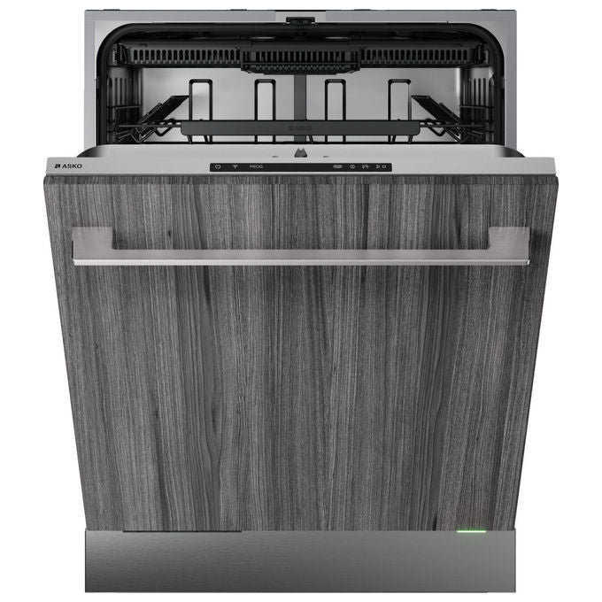 Asko DFI8447D Lavastoviglie a Scomparsa Totale 14 coperti Classe A 42 dB 9 programmi Terzo Cestello Display LCD (82x60x55 cm) colore Acciaio Inox