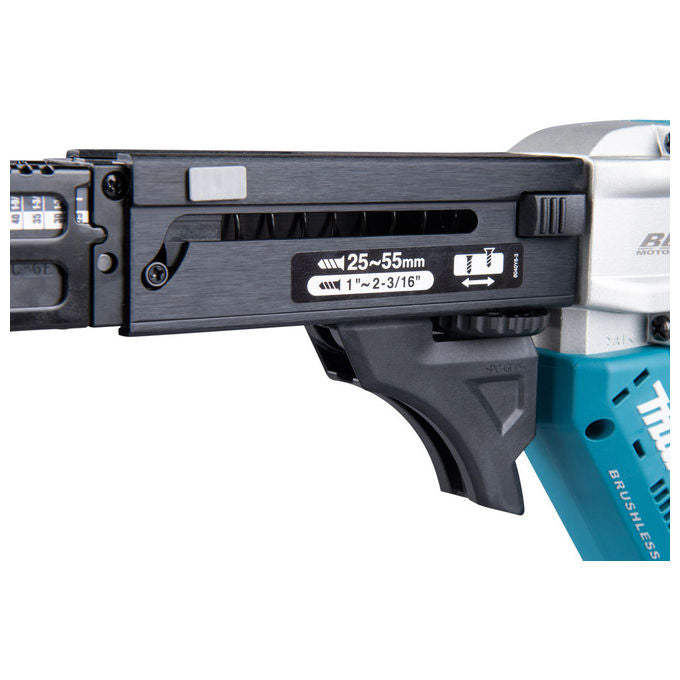 Makita DFR552Z Avvitatore Autoalimentato 18V 4500 rpm 1-4'' colore Nero Blu