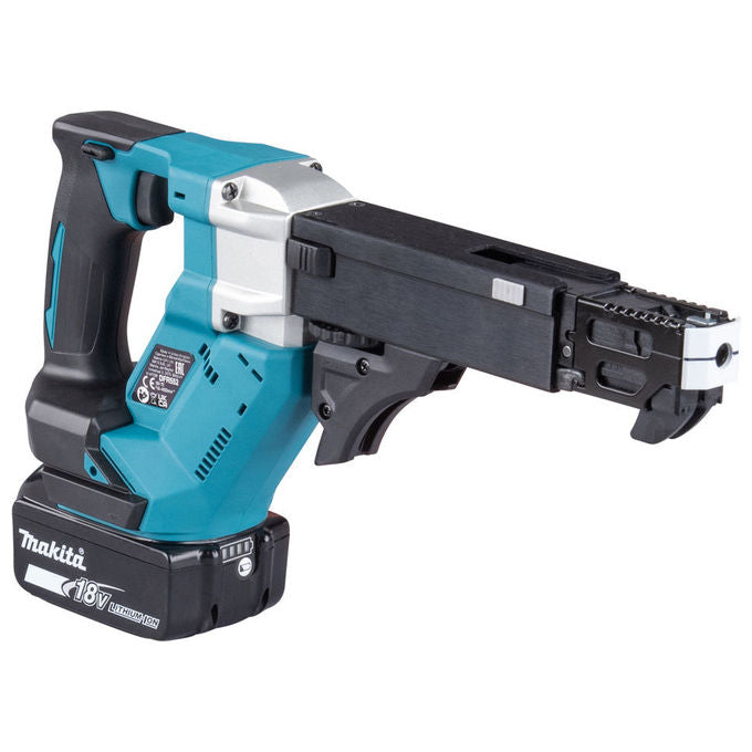 Makita DFR552Z Avvitatore Autoalimentato 18V 4500 rpm 1-4'' colore Nero Blu