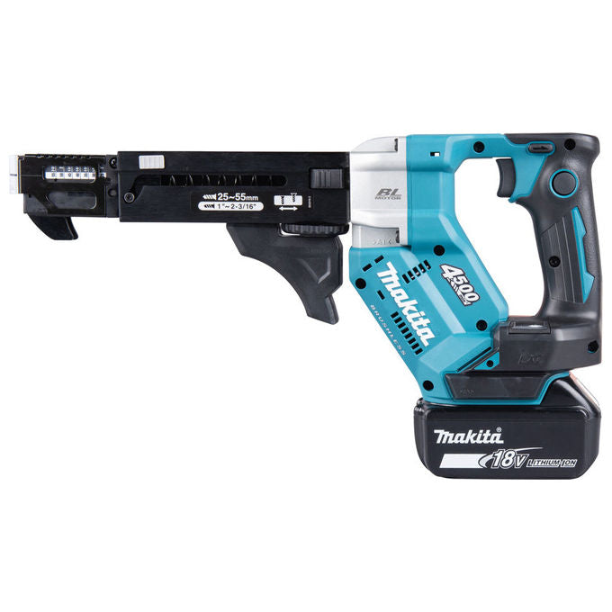 Makita DFR552Z Avvitatore Autoalimentato 18V 4500 rpm 1-4'' colore Nero Blu
