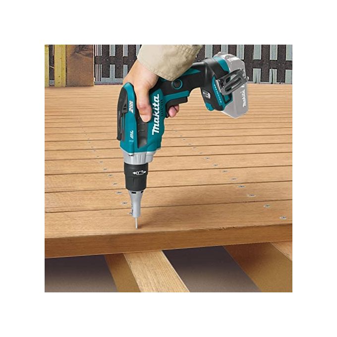 Makita DFS250Z Atornillador 18V 0-2500rpm BL punta Motore brushless Tecnologia Push and Drive LED integrato peso 1.6 Kg colore Nero