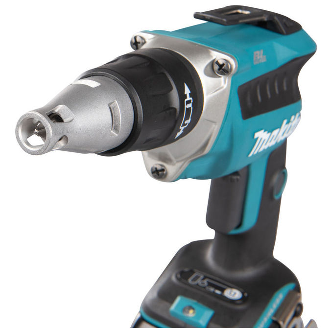 Makita DFS452TJX2 Avvitatore Rapido a Batteria 18V con Tecnologia Brushless 5.0 Ah 4000 min-1 Peso 1.8 Kg colore Nero