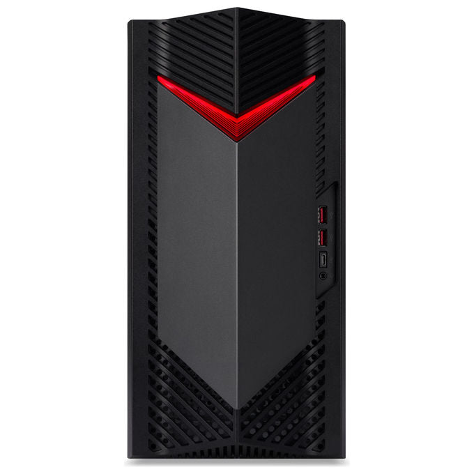 Acer DG.E4FET.01X Nitro 50 Computer desktop per gaming Intel Core Ultra 7 265F 16 GB DDR5 SSD 1 TB NVIDIA GeForce RTX 5060 8 GB colore Nero Rosso