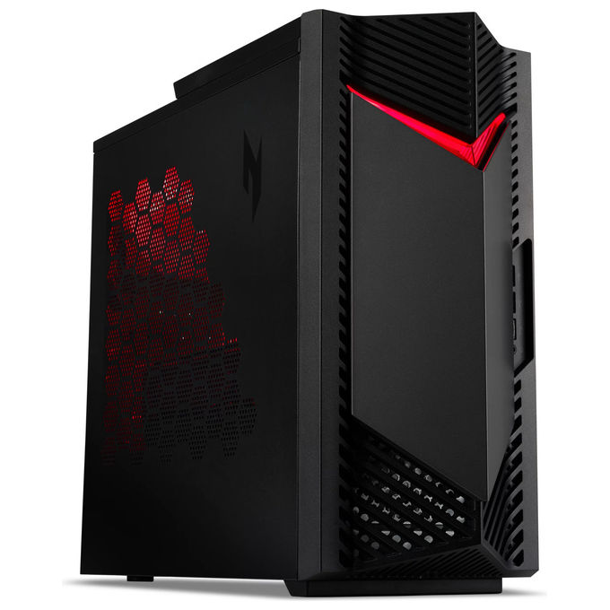 Acer DG.E4FET.01X Nitro 50 Computer desktop per gaming Intel Core Ultra 7 265F 16 GB DDR5 SSD 1 TB NVIDIA GeForce RTX 5060 8 GB colore Nero Rosso
