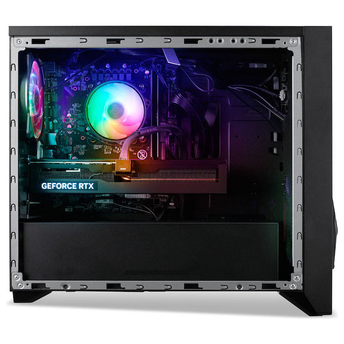 Acer, PC Desktop Gaming Predator Orion 3000 PO3-665 H810, Intel Core Ultra 7, RTX 5070, 16GB RAM, 1TB SSD, Nero