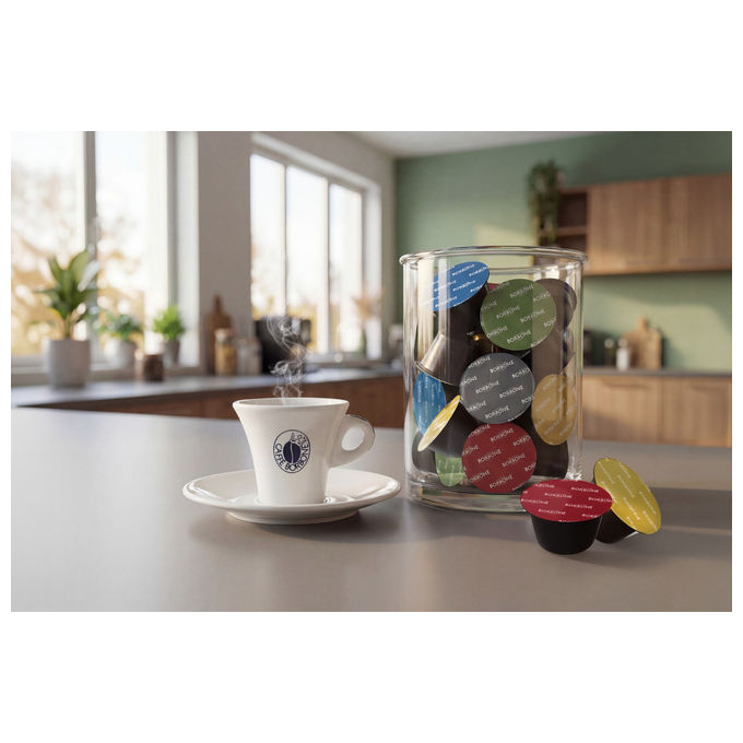 Caffe' Borbone, Capsule Caffe', Compatibili Dolce Gusto, 90 Pz