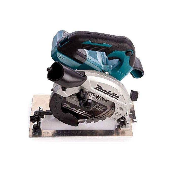 Makita DHS660ZJ LXT Sega Circolare a Batteria 18V 165mm Brushless 5000 rpm con Valigetta Makpac colore Nero Blu Grigio