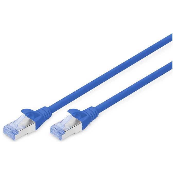 Digitus DK-1532-010-B Cavo Patch SF-UTP CAT 5e RJ-45 RJ-45 1 m colore Blu