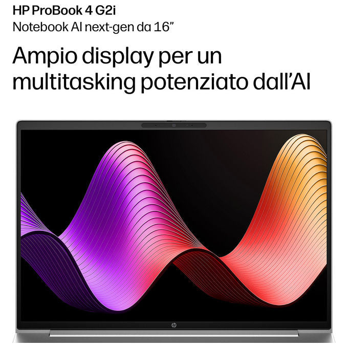 HP DL5L3AT#ABZ ProBook 4 G2i Notebook Intel Core Ultra 7 32 GB RAM 1 TB SSD Wi-Fi 7 16'' Windows 11 Pro colore Pike silver