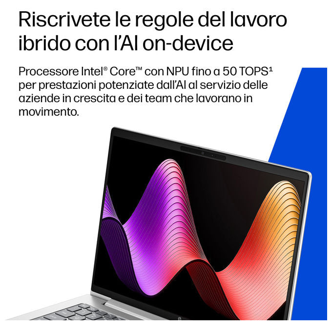 HP DL5L3AT#ABZ ProBook 4 G2i Notebook Intel Core Ultra 7 32 GB RAM 1 TB SSD Wi-Fi 7 16'' Windows 11 Pro colore Pike silver