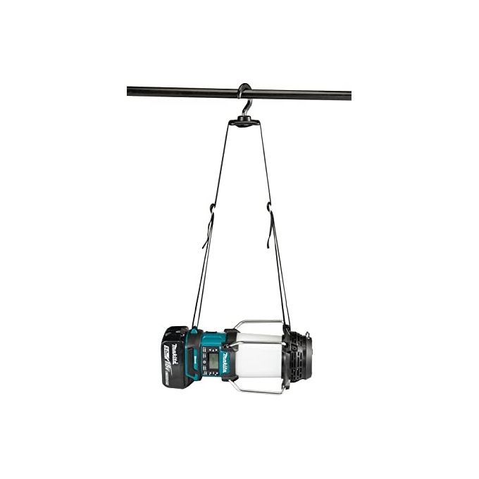Makita DMR056 Radio a Batteria Portatile DAB DAB+ FM AM Bluetooth Lanterna Integrata IP65 LXT 18V colore Nero