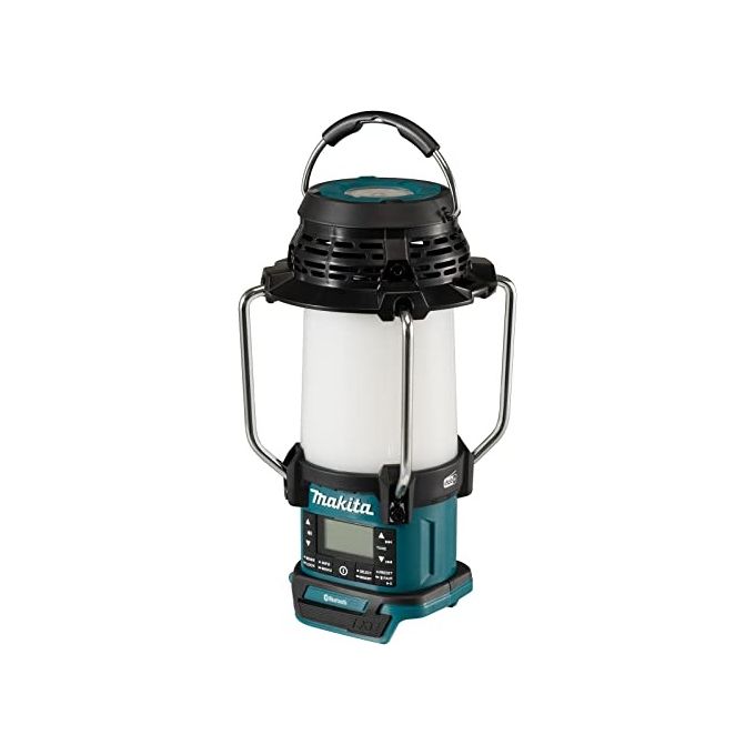 Makita DMR056 Radio a Batteria Portatile DAB DAB+ FM AM Bluetooth Lanterna Integrata IP65 LXT 18V colore Nero