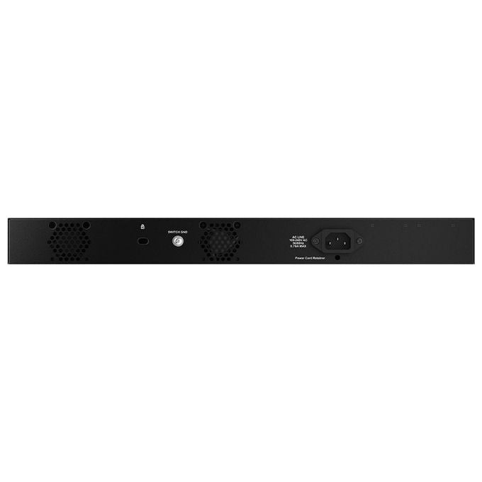 D-Link DMS-1024 Switch Non Gestito 24 Porte 2.5G Ethernet (100-1000-2500) QoS Jumbo Frames colore Nero
