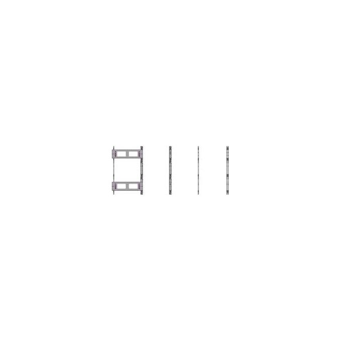 Samsung VG-LFA33SWW Kit Cornice per Videowall 3x3 Compatibile con The Wall IW016A colore Nero