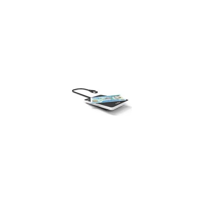 ADJ CR001 Lettore Smart Card RFID NFC Contactless CIE 3.0 Tessera Sanitaria USB 424 Kbps colore Nero