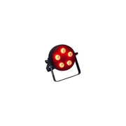 Algam Lighting SLIMPAR-510-QUAD Proiettore Par LED 5 x 10W RGBW Angolo 60° Modalita' DMX512 e Musicale Telecomando IR Incluso colore Nero