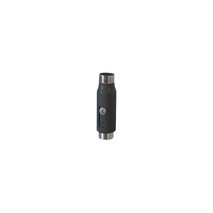 Chief CMS006009 Colonna Regolabile per Montaggio Proiettore Metallo Altezza Regolabile da 15,24 a 22,86 cm con Filettatura NPT 1,5'' e Fori per Passaggio Cavi colore Nero