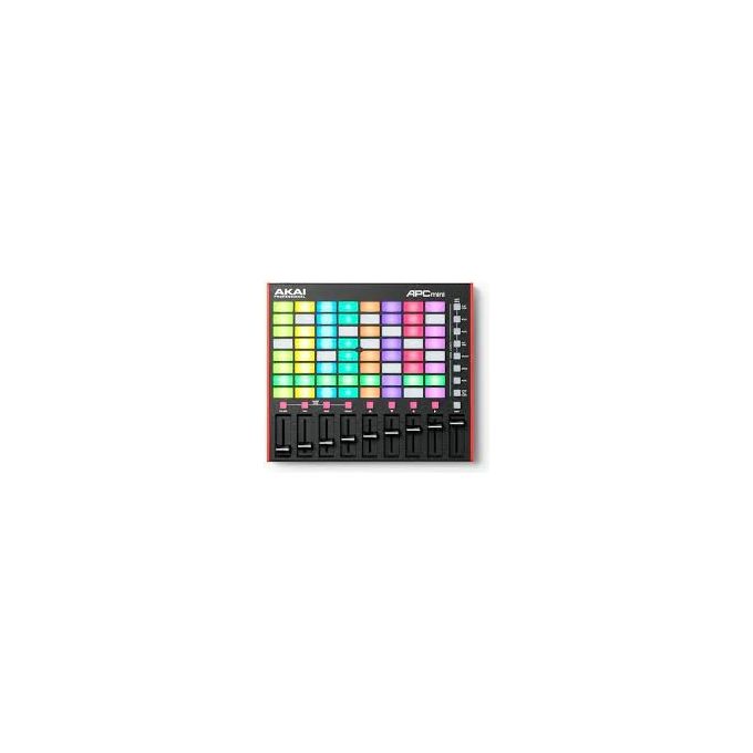 Akai APCMINI2 APC Mini MK2 Controller MIDI USB 64 Pad RGB Lancio Clip Ableton Live Lite 9 Fader colore Nero