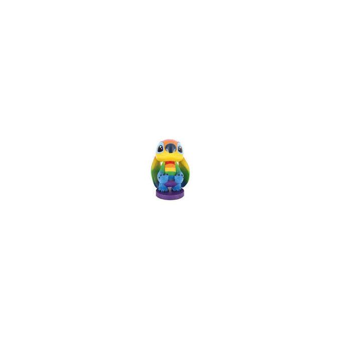 Cable Guys CGCRDS400549 Rainbow Stitch Supporto Controller e Telefono Lilo e Stitch Disney PVC 20 cm colore Multicolore
