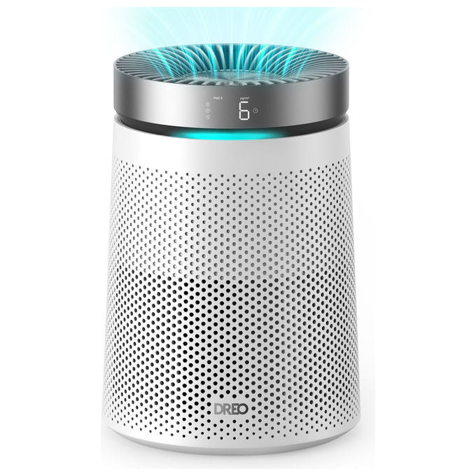 Dreo DR-HAP006 TurboSilent 606 Purificatore d'aria per ambienti fino a 70 m² Filtrazione HEPA 25 dB colore Bianco