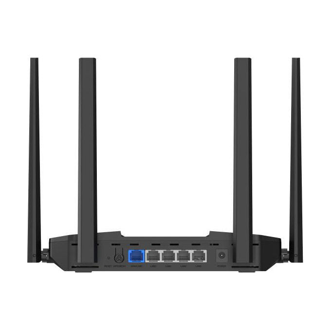 Hikvision DS-3WR12GC-H Router Wi-Fi 5 Mesh Dual-Band AC1200 4 Porte Gigabit MU-MIMO Beamforming