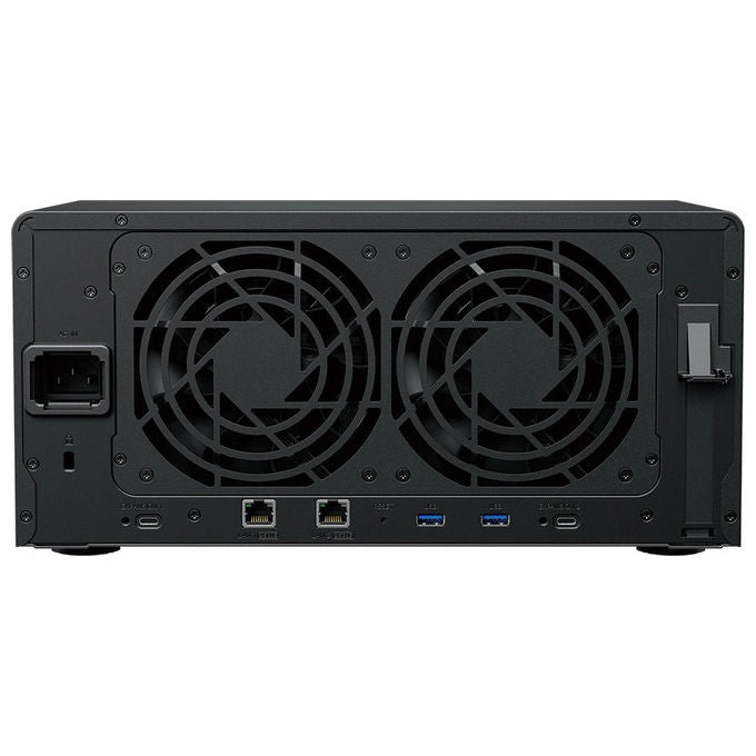 Synology DS1825NEO+ DiskStation NAS Desktop 8 bay Processore AMD Ryzen V1500B 4 GB DDR4 2 porte LAN 2500 Mbit-s M.2 NVMe colore Nero