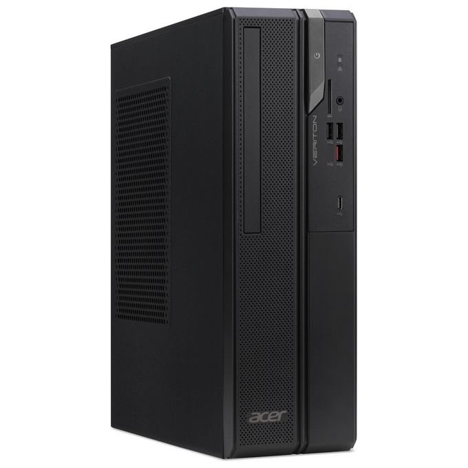 Acer, PC Desktop Compatto Veriton VX2735G, Intel Core Ultra 5 225, 8 GB DDR5, 512 GB SSD, Windows 11 Professional, Nero