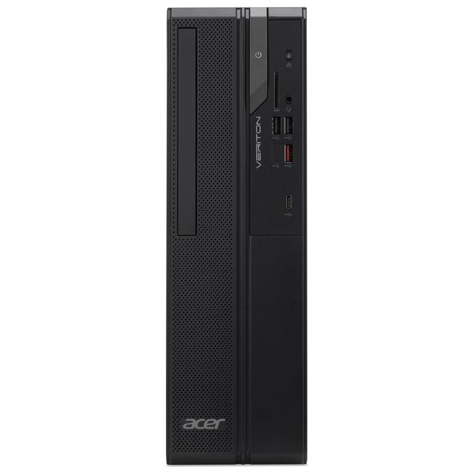 Acer, PC Desktop Compatto Veriton VX2735G, Intel Core Ultra 5 225, 8 GB DDR5, 512 GB SSD, Windows 11 Professional, Nero