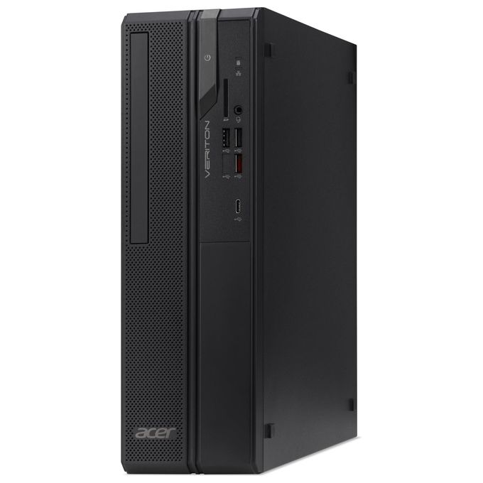 Acer, PC Desktop Compatto Veriton VX2735G, Intel Core Ultra 5 225, 8 GB DDR5, 512 GB SSD, Windows 11 Professional, Nero