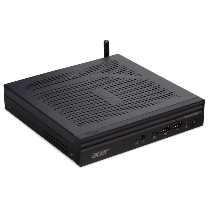Acer DT.R7LET.007 Veriton VVN4735GT Mini PC Intel Core Ultra 5 225T 16 GB 512 GB SSD Wi-Fi 7 Bluetooth 5.3 Windows 11 Pro colore Nero