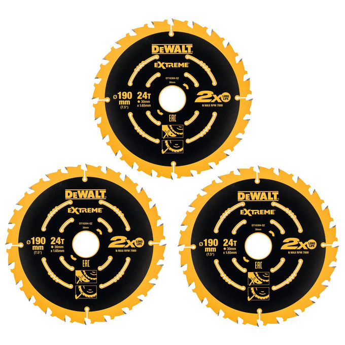 DeWALT DT10399-QZ Lama Circolare 190x30mm 1 pz
